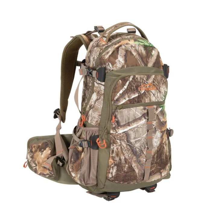Allen Company Terrain Reservoir Daypack Realtree Edge – 1,800 Cu. In. Hunting Backpack with Waist Belt