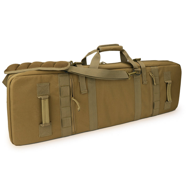 Tactical Double Rifle Case – Holds 2 Rifles + 2 Pistols