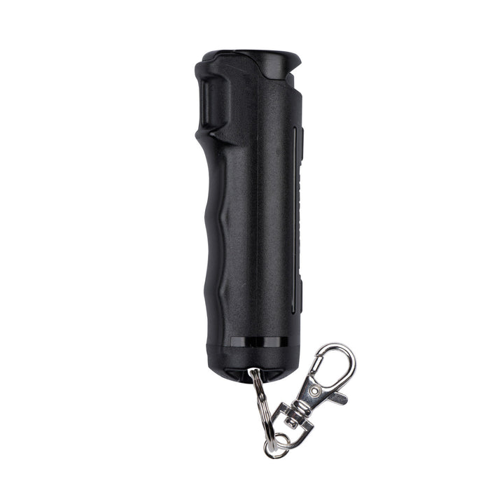 SABRE Fast Flip Top Pepper Gel with Keychain – 12–14 ft Range, 10s Spray, Compact Self Defense Spray