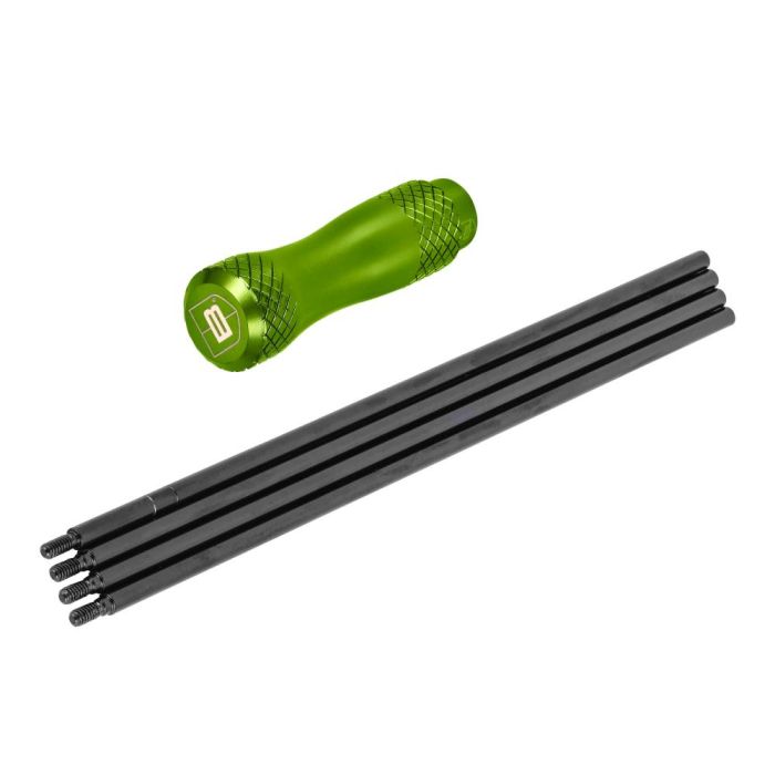 Breakthrough Clean Technologies 4-Piece Cleaning Rod 40” – Aluminum Handle Gun Cleaning Rod with 8-32 Thread