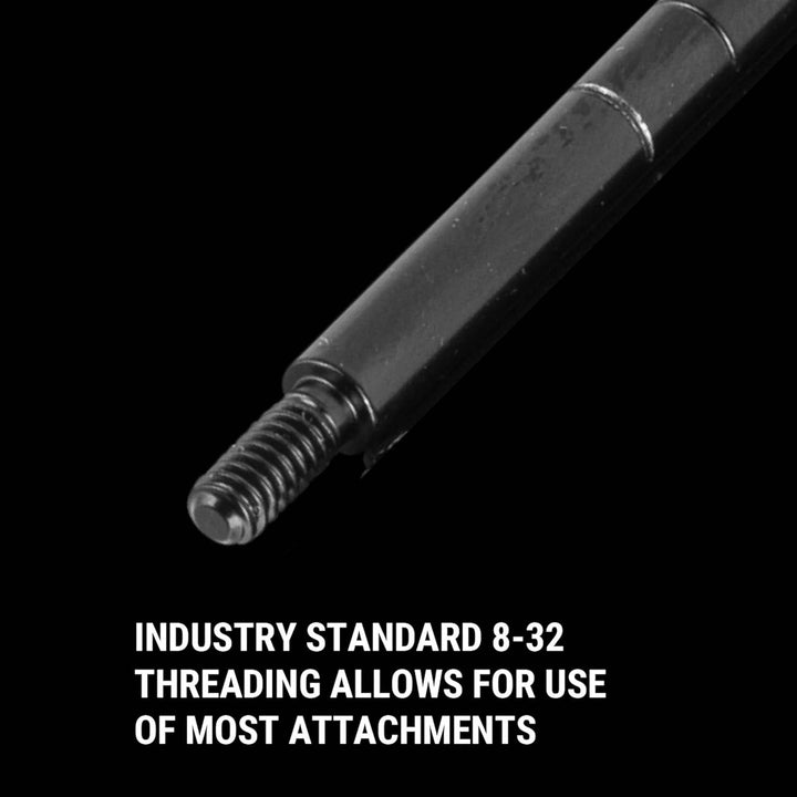 Breakthrough Clean Technologies 4-Piece Cleaning Rod 40” – Aluminum Handle Gun Cleaning Rod with 8-32 Thread
