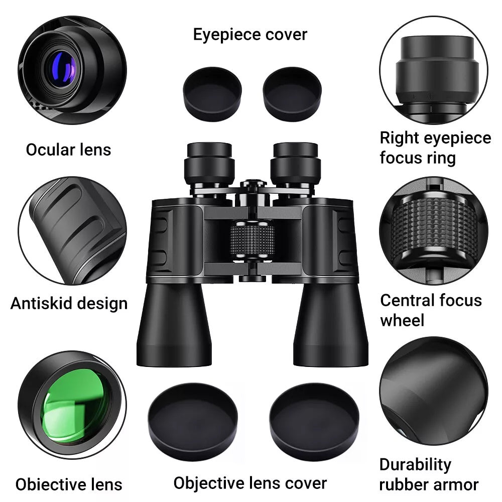High Power Binoculars with Day/Night Vision
