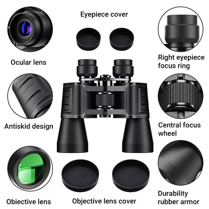 High Power Binoculars with Day/Night Vision