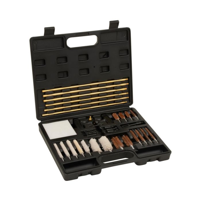 Krome Universal Gun Cleaning Kit 35-Piece – Multi-Caliber Rifle, Pistol &amp; Shotgun Cleaning Set with Case