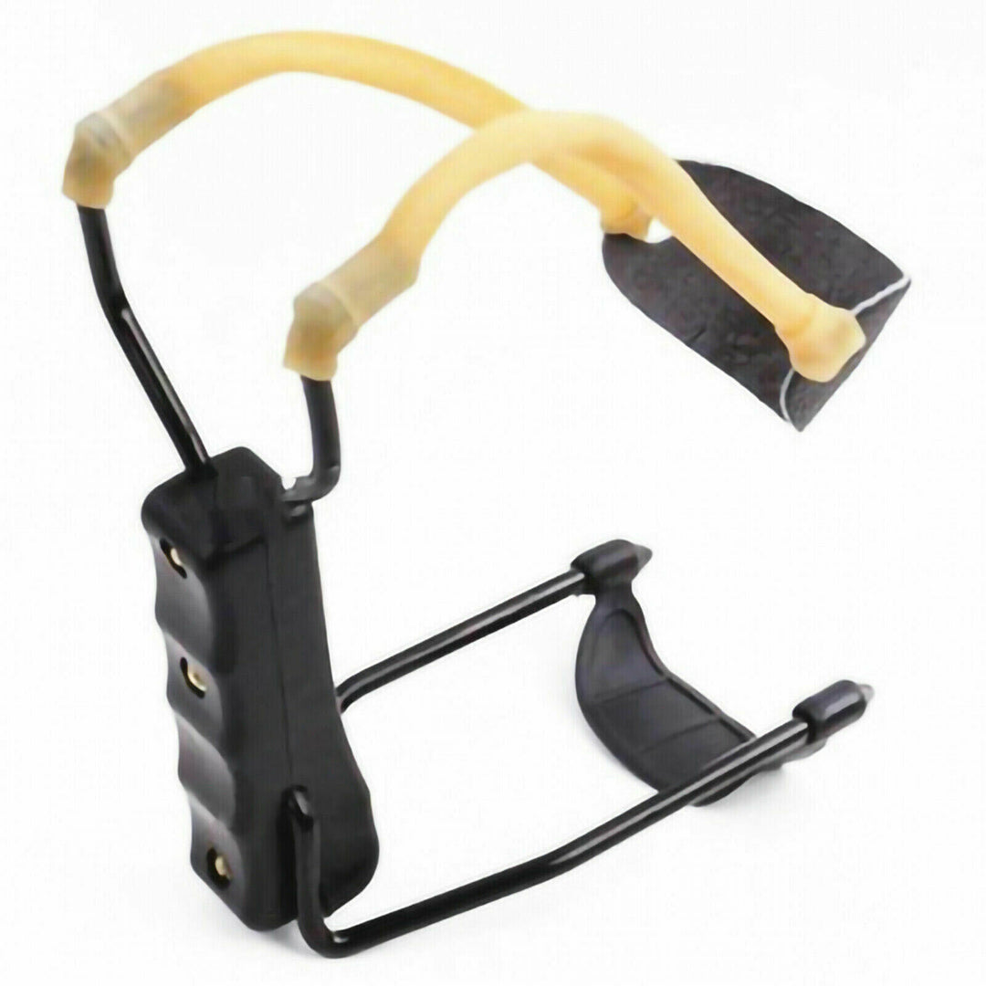 Compact Folding Slingshot  Catapult For Hunting Outdoor