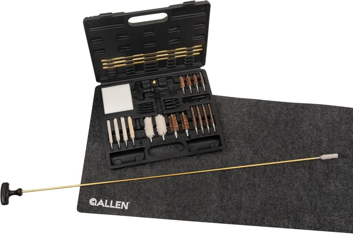 Krome Universal Gun Cleaning Kit 35-Piece – Multi-Caliber Rifle, Pistol &amp; Shotgun Cleaning Set with Case