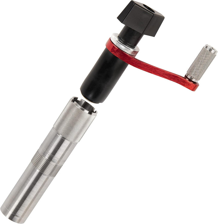Allen 12 Gauge Choke Tube Wrench Crank Style – Adjustable Grip Tool Black/Red