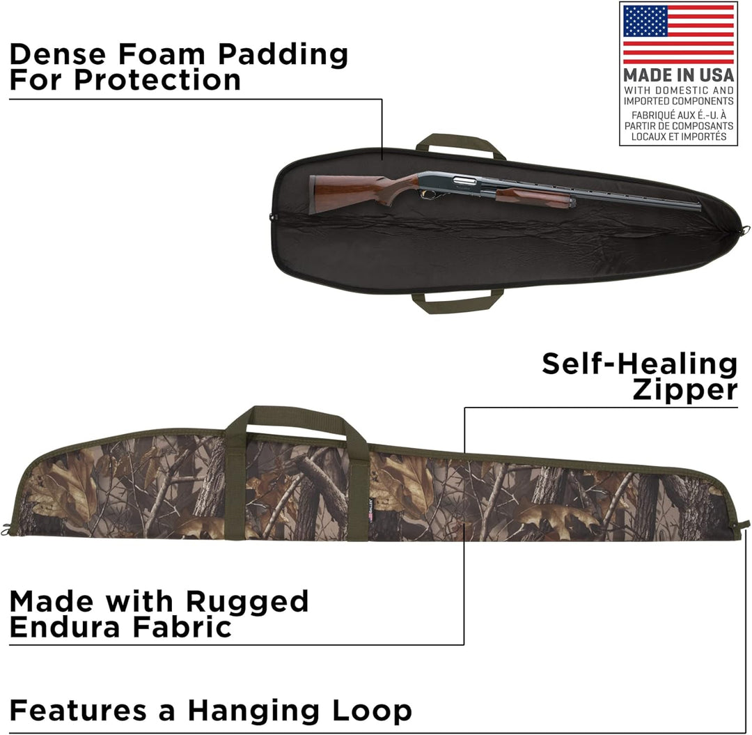 Allen Company Red Mesa Shotgun Case 52” Camo – Padded Soft Gun Case with Endura Fabric