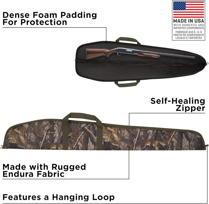 Allen Company Red Mesa Shotgun Case 52” Camo – Padded Soft Gun Case with Endura Fabric