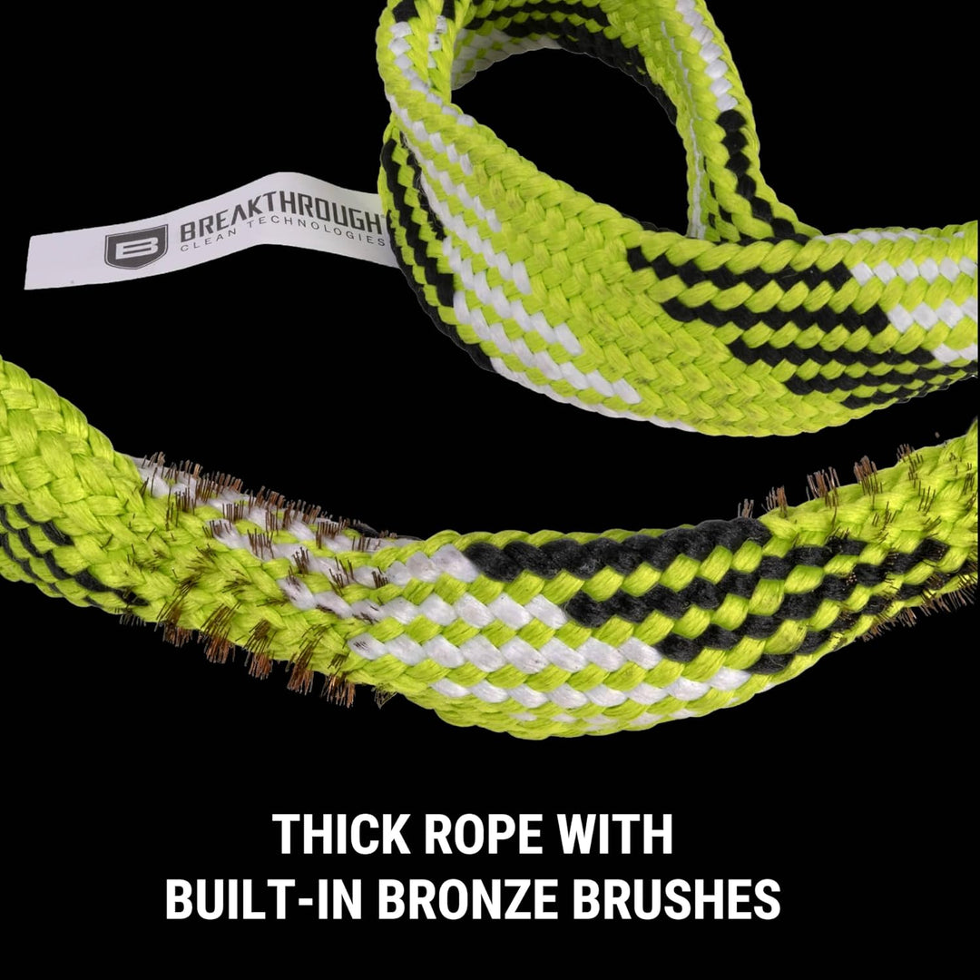 Breakthrough Clean Technologies Battle Rope 2.0 Shotgun 12 Gauge – Bore Cleaning Rope with EVA Case