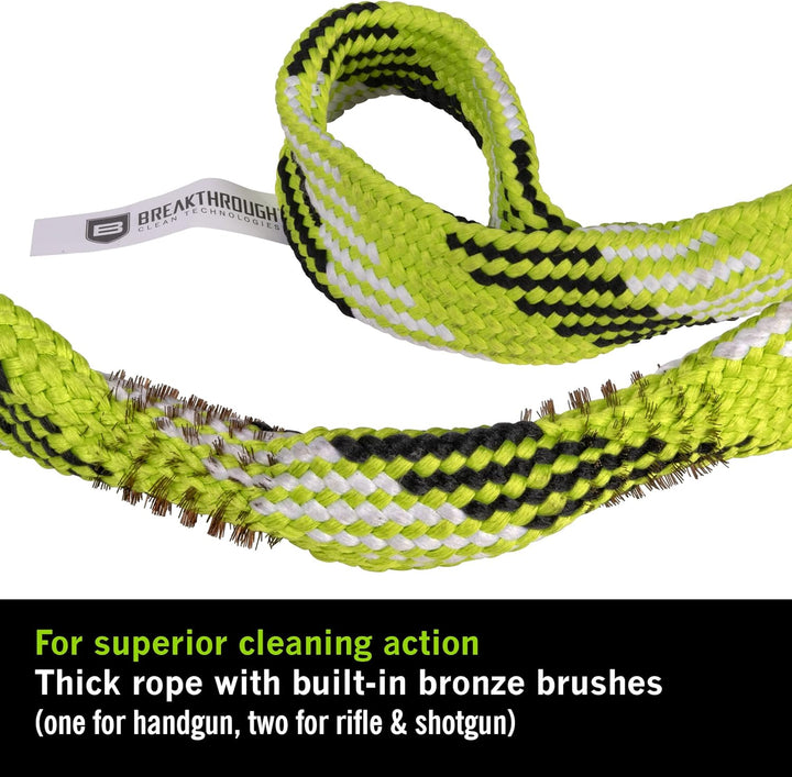 Breakthrough Clean Technologies Battle Rope 2.0 Shotgun 12 Gauge – Bore Cleaning Rope with EVA Case