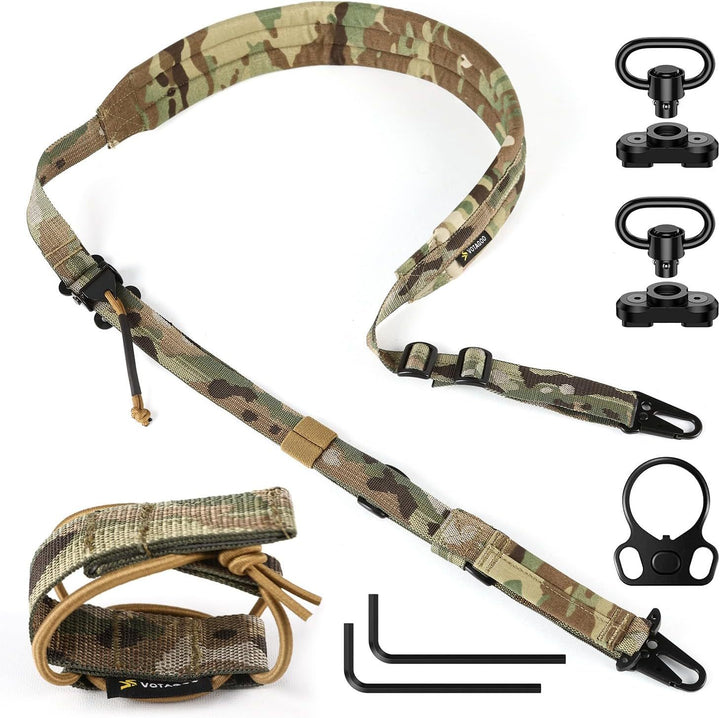 Gun Sling With HK Hook Soft Shoulder Pad Sling