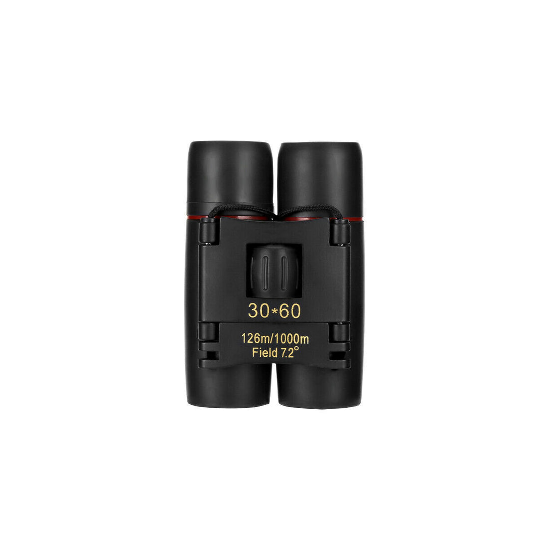 30x60 Compact Folding Binoculars with Carry Case