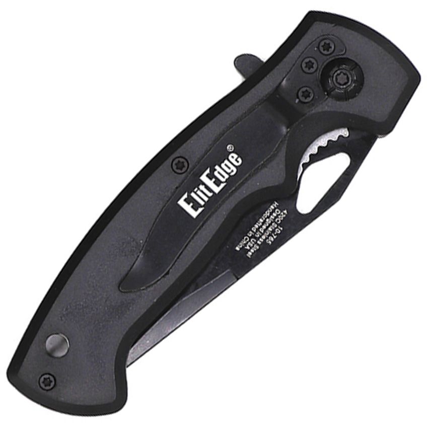 ElitEdge US Flag Linerlock Knife – 3" Black Stainless Blade, Folding Pocket Knife with Clip &amp; Patriotic Handle