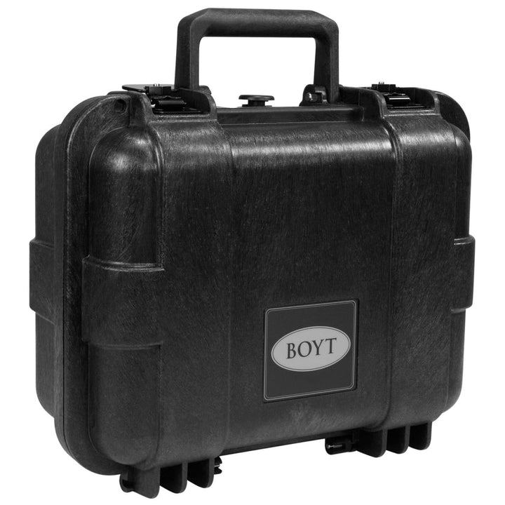 H11 Single Handgun/Accessory/Ammo Case – TSA Approved Waterproof Hard Pistol Case with Foam Interior, Lockable &amp; Made in USA