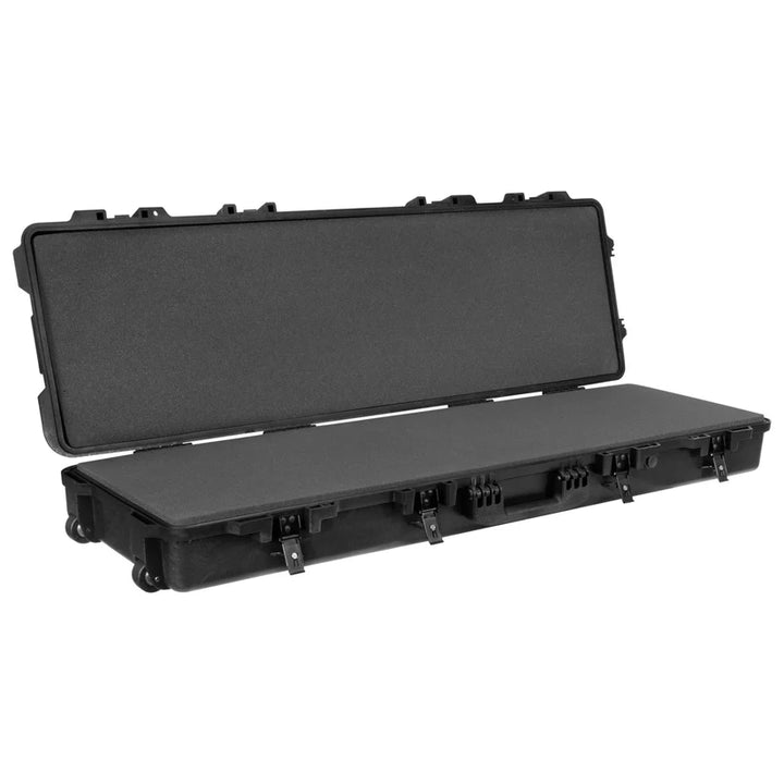 H51 Double Long Gun Case – TSA Approved Hard Rifle Case with Wheels, Custom Foam &amp; Lockable Design (Fits 2 Rifles, Made in USA)