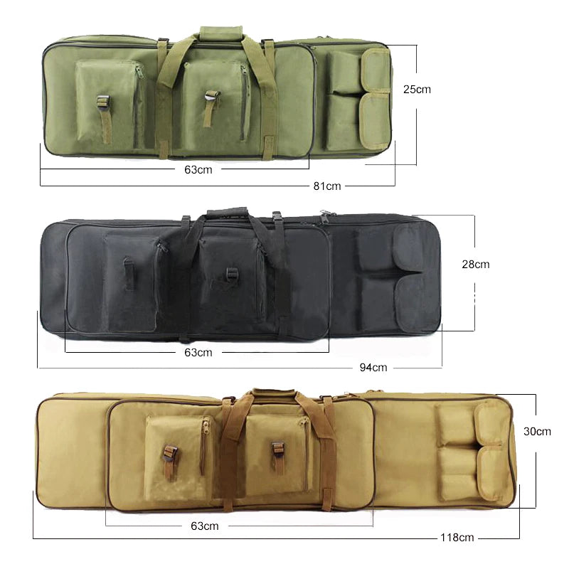 95cm 85cm 120cm Tactical Heavy Airsoft Carbine Gun Carry Bag Rifle Case Shoulder Hunting Backpack Bags for Hunting Accessories
