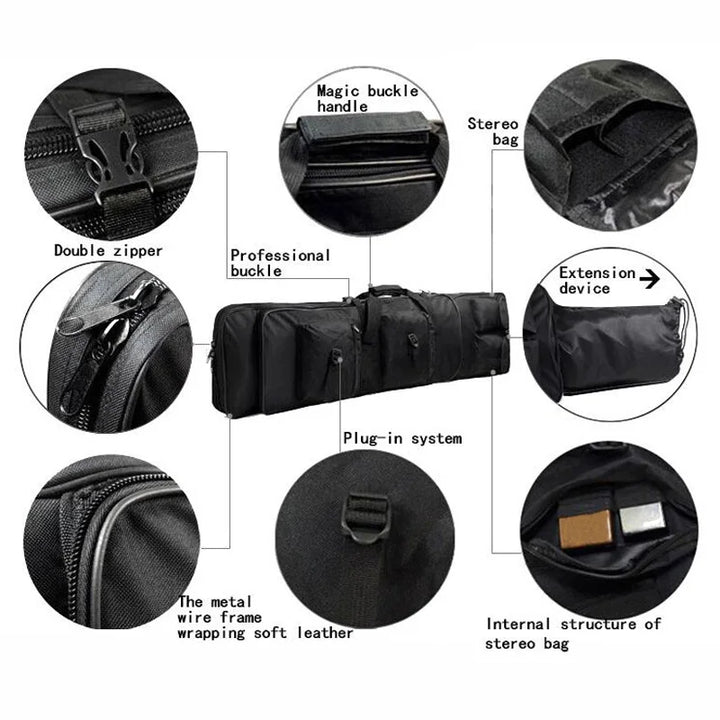 95cm 85cm 120cm Tactical Heavy Airsoft Carbine Gun Carry Bag Rifle Case Shoulder Hunting Backpack Bags for Hunting Accessories