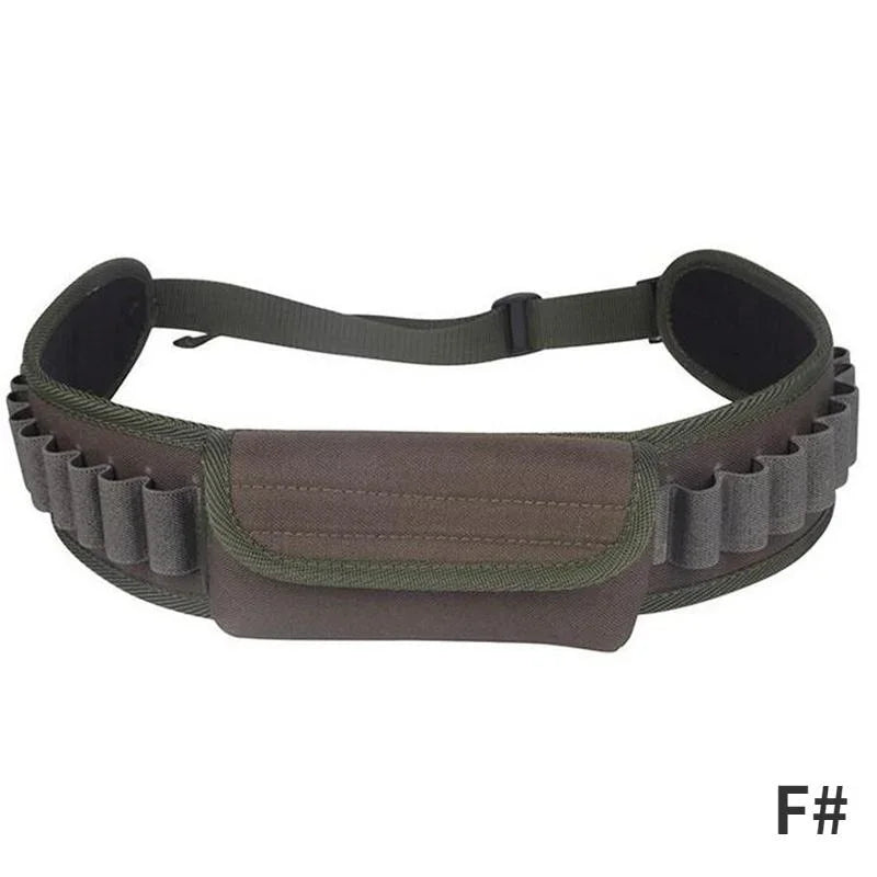 Tactical 12 Gauge Bandolier Belt – Holds 30 Shotgun Shells