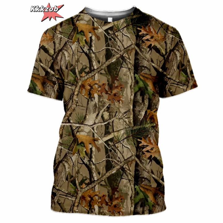 Hunting Camouflage T-Shirt Summer