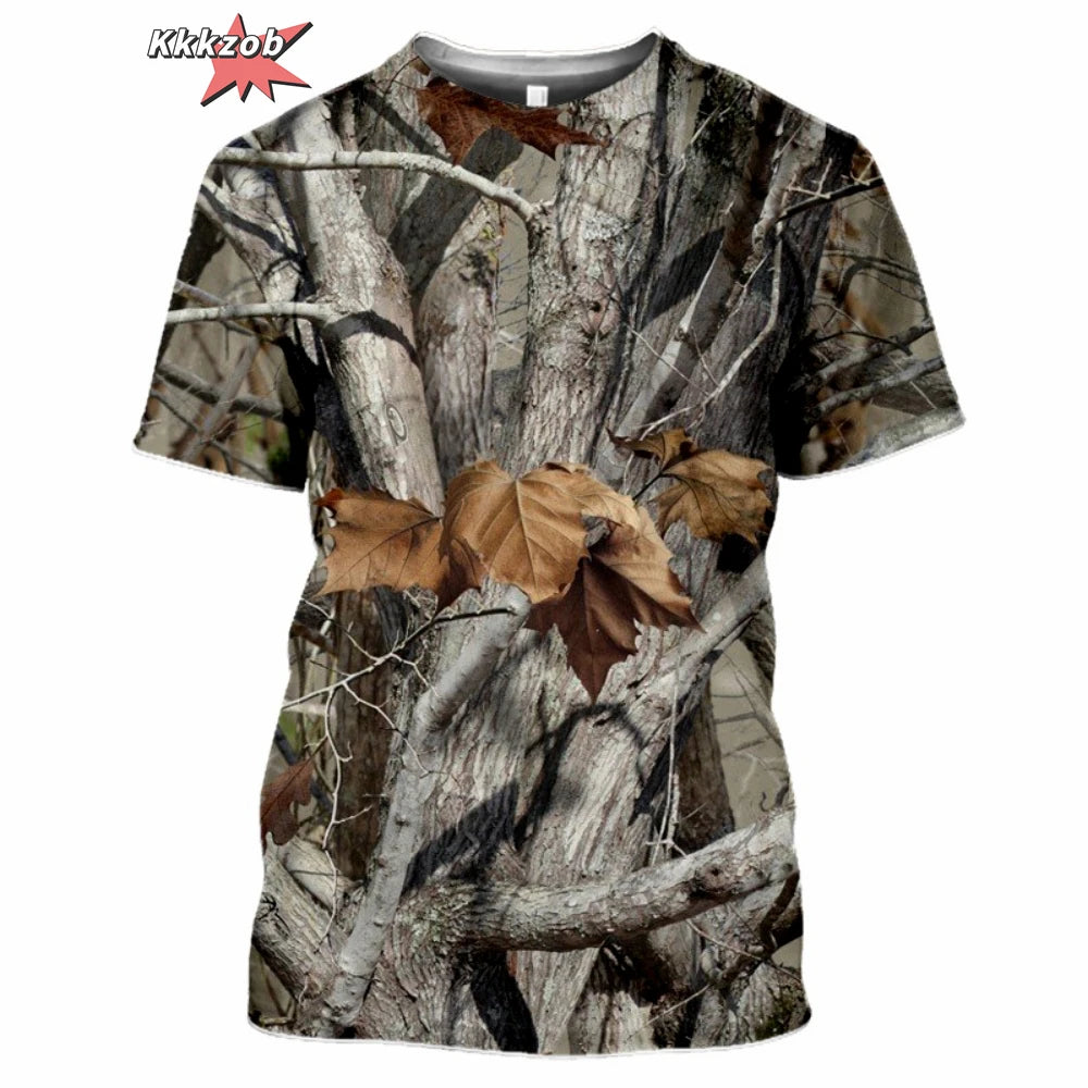 Hunting Camouflage T-Shirt Summer