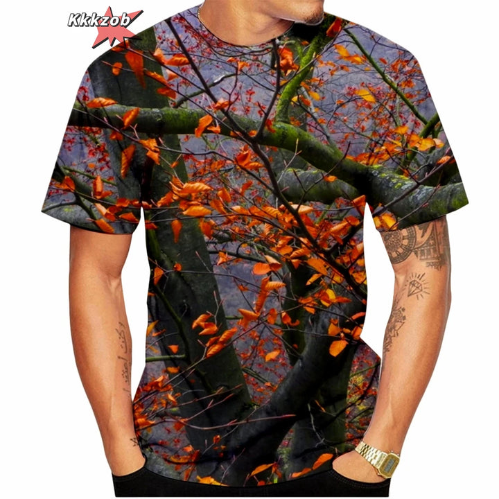 Hunting Camouflage T-Shirt Summer
