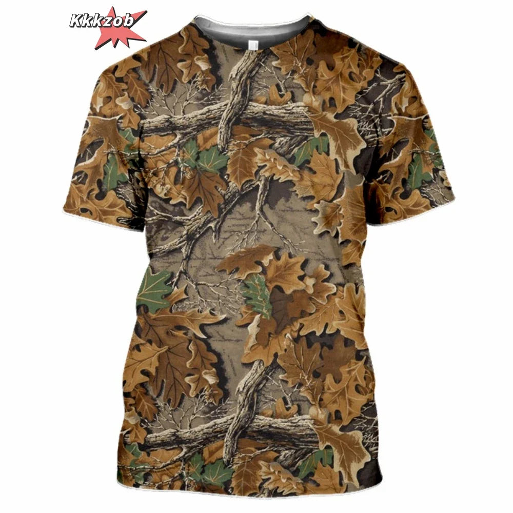 Hunting Camouflage T-Shirt Summer