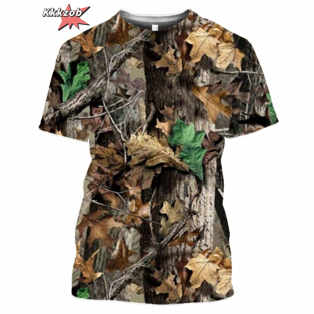 Hunting Camouflage T-Shirt Summer