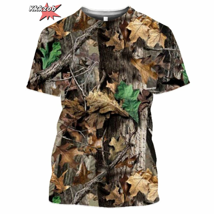 Hunting Camouflage T-Shirt Summer