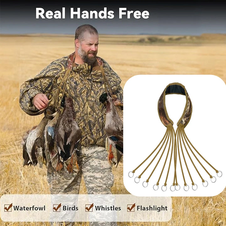 Duck Strap Carrier with 12 Drop Slip Rings