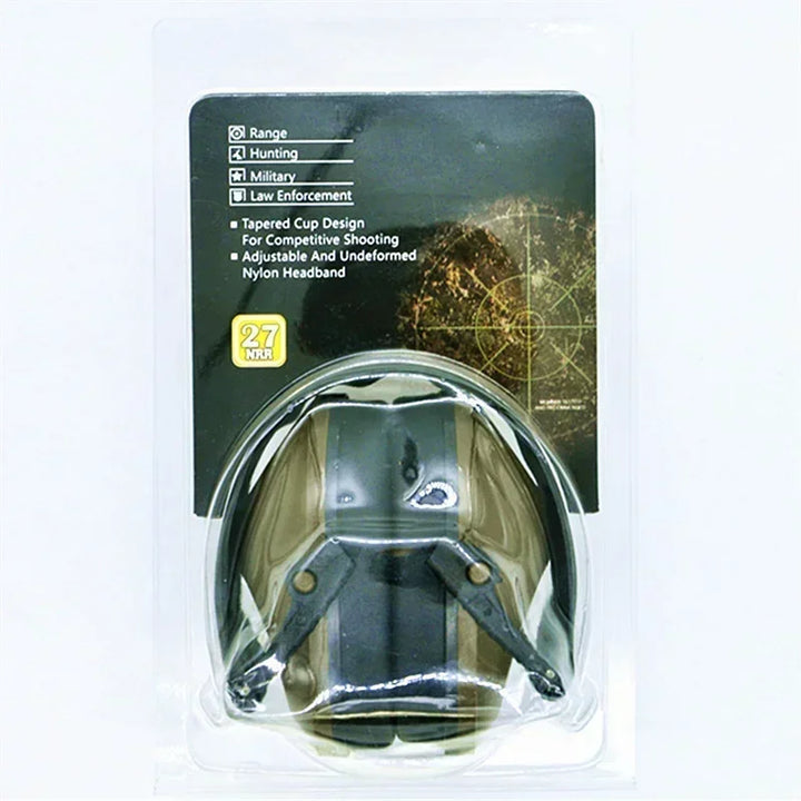 Tactical Noise-Canceling Hearing Protection Earmuffs
