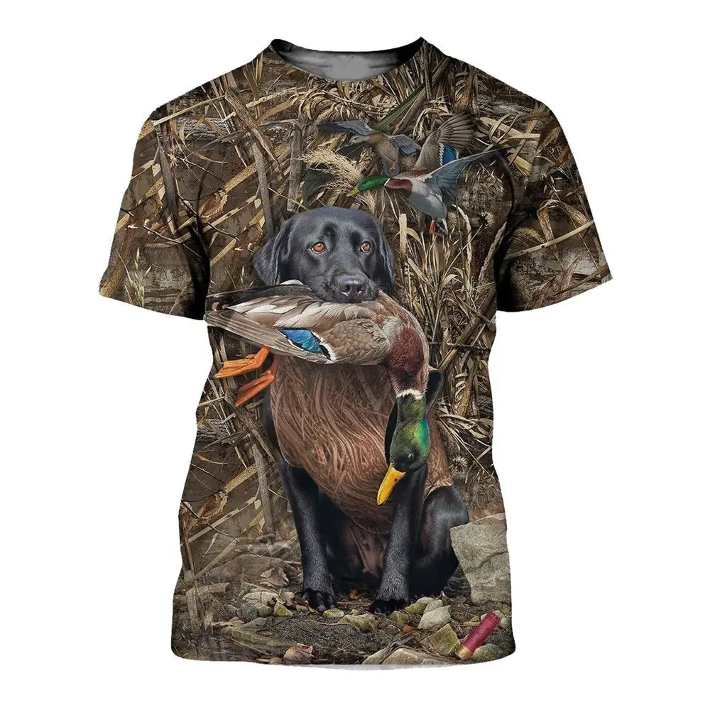 Men's Hunting Wild Duck T-shirt