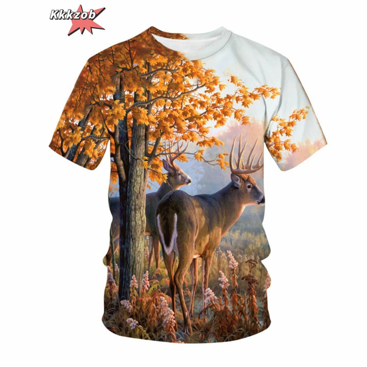 Hunting Camouflage T-Shirt Summer