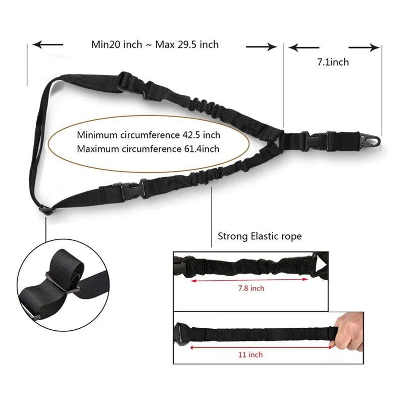 Tactical Gun Sling Adjustable