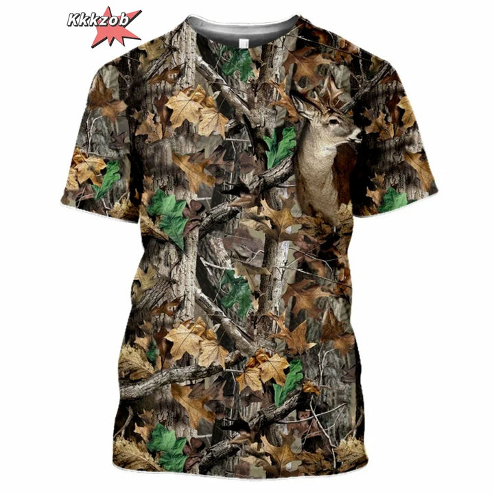 Hunting Camouflage T-Shirt Summer