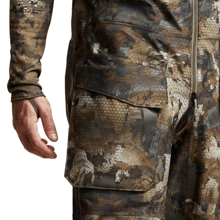 High quality duck hunting suit camouflage pants Hudson bib