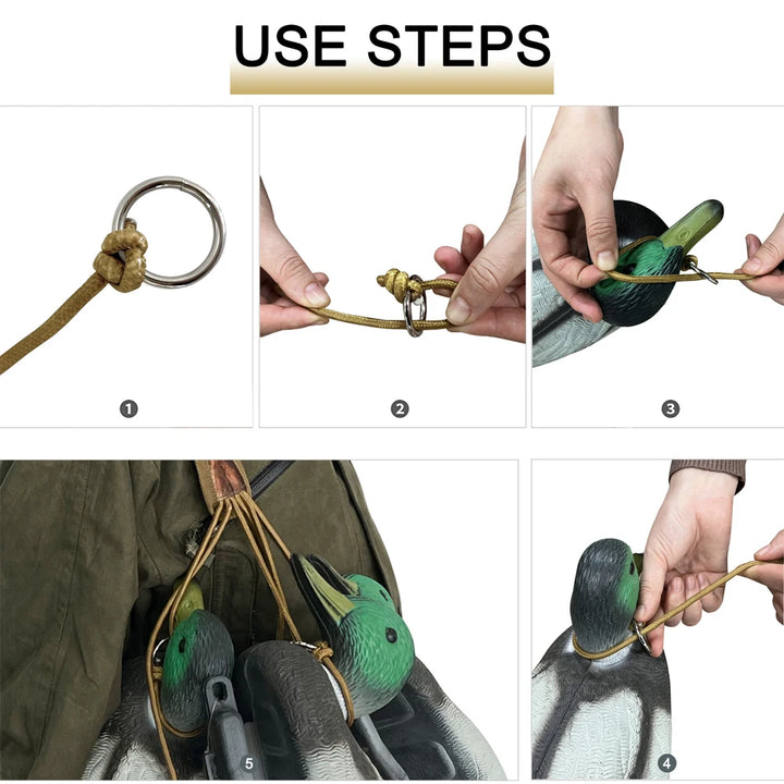 Duck Strap Carrier with 12 Drop Slip Rings