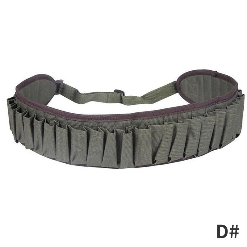 Tactical 12 Gauge Bandolier Belt – Holds 30 Shotgun Shells