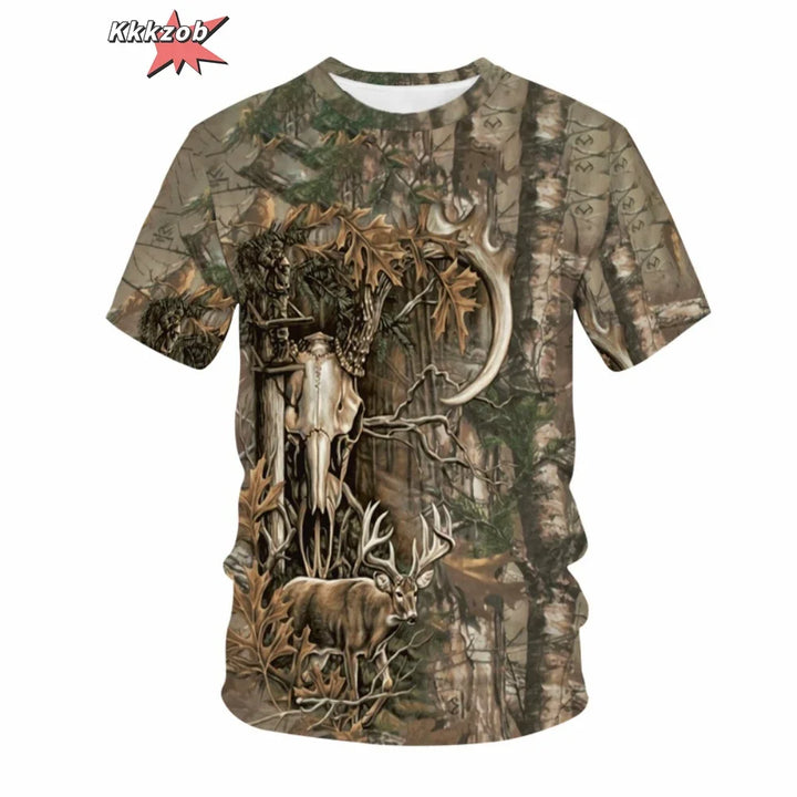 Hunting Camouflage T-Shirt Summer