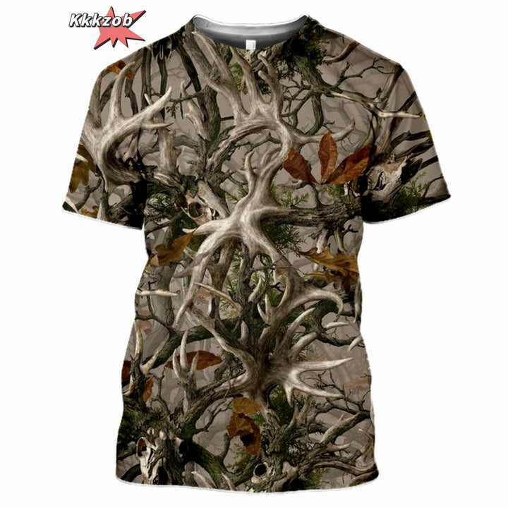 Hunting Camouflage T-Shirt Summer