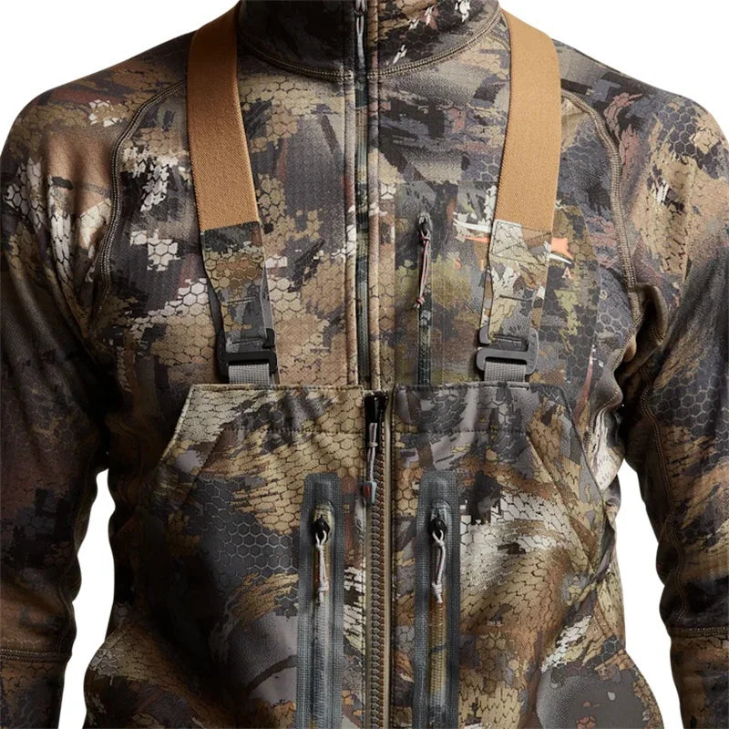 High quality duck hunting suit camouflage pants Hudson bib