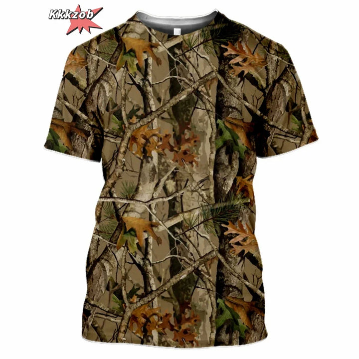 Hunting Camouflage T-Shirt Summer
