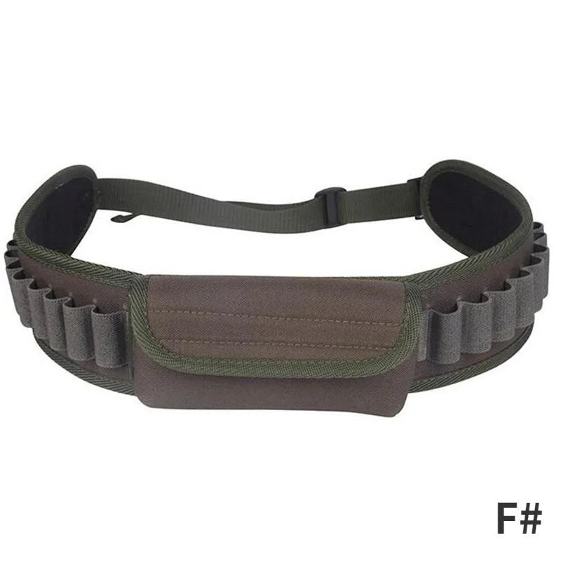 Tactical 12 Gauge Bandolier Belt – Holds 30 Shotgun Shells