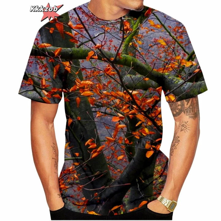 Hunting Camouflage T-Shirt Summer