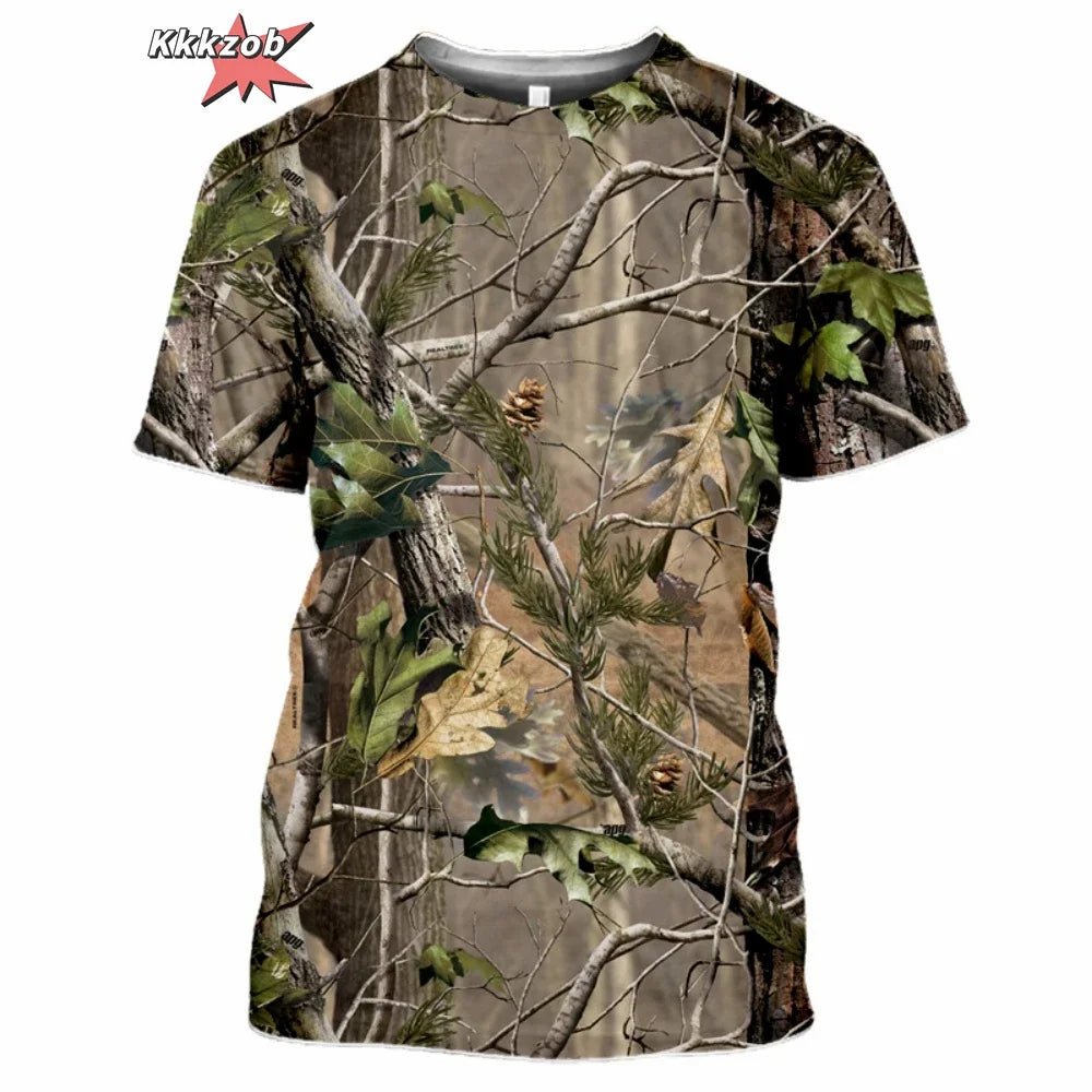 Hunting Camouflage T-Shirt Summer