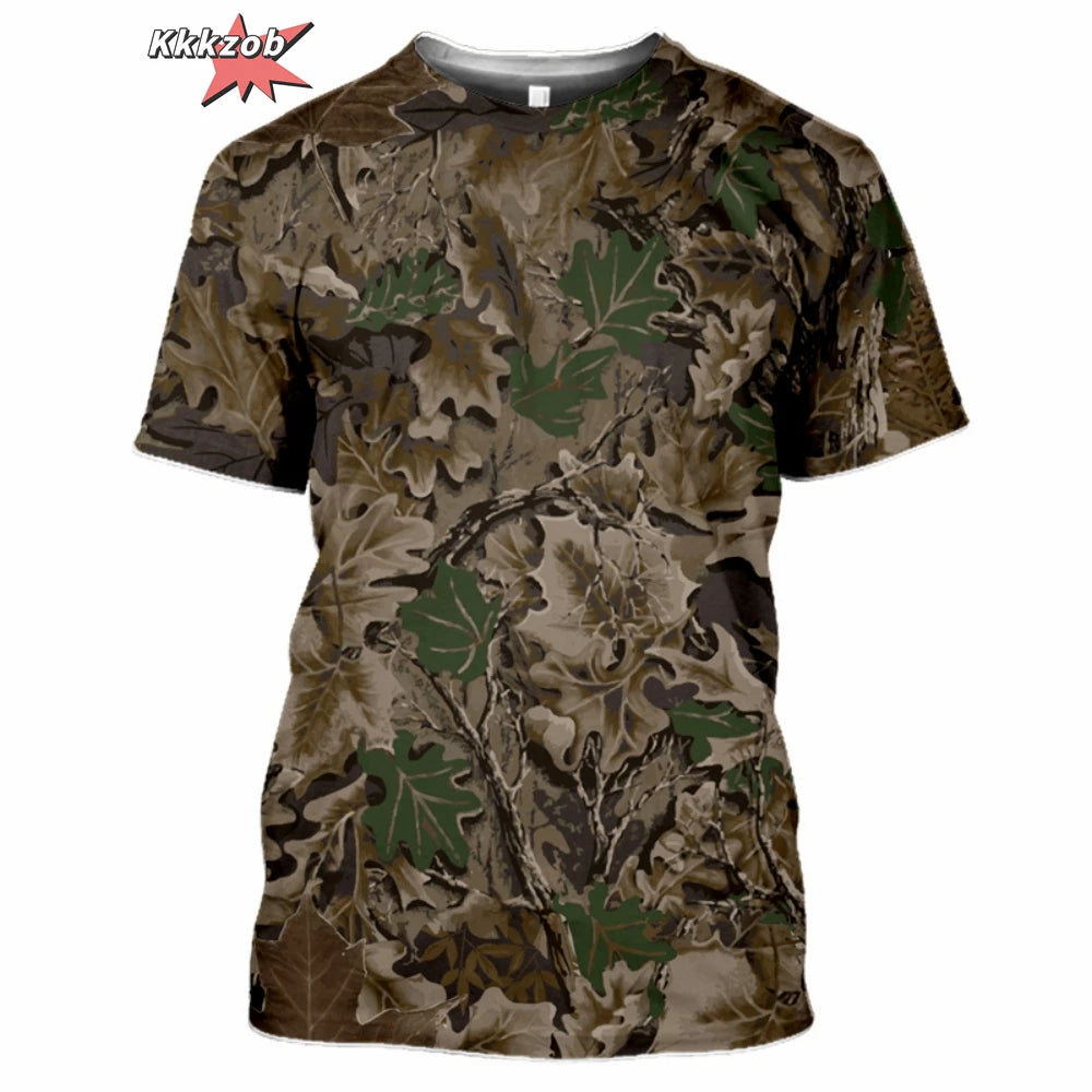 Hunting Camouflage T-Shirt Summer