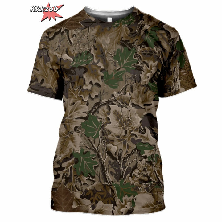Hunting Camouflage T-Shirt Summer