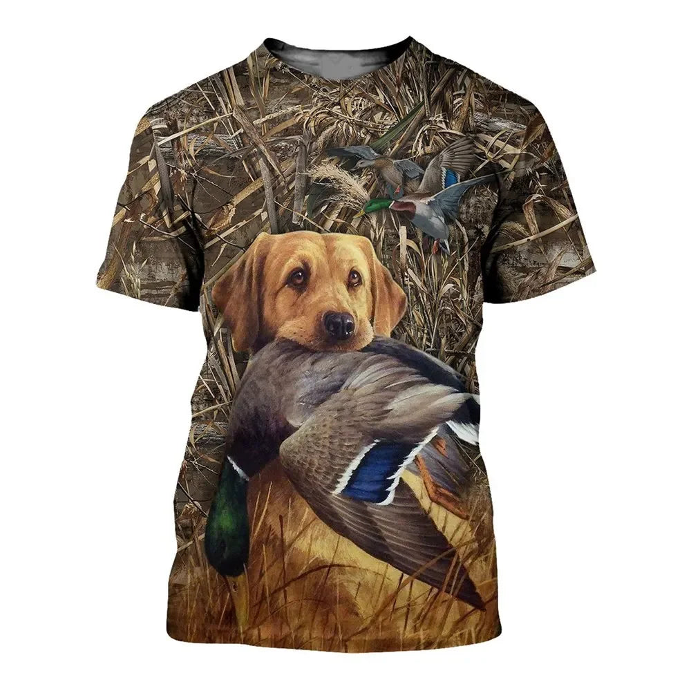 Men's Hunting Wild Duck T-shirt