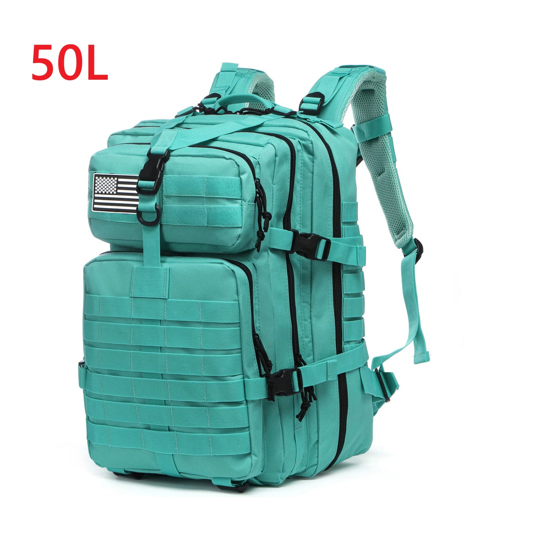 25L/50L 1000D Nylon Waterproof Trekking/Fishing/Hunting Bag Backpack