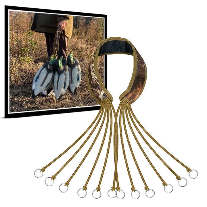 Duck Strap Carrier with 12 Drop Slip Rings